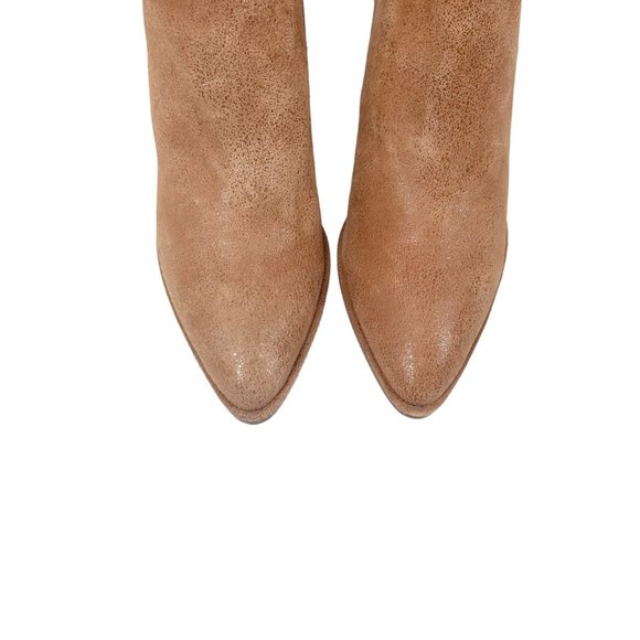 NWB Stuart Weitzman Hattie Suede Leather Heeled Knee High Boots - Picture 7 of 11